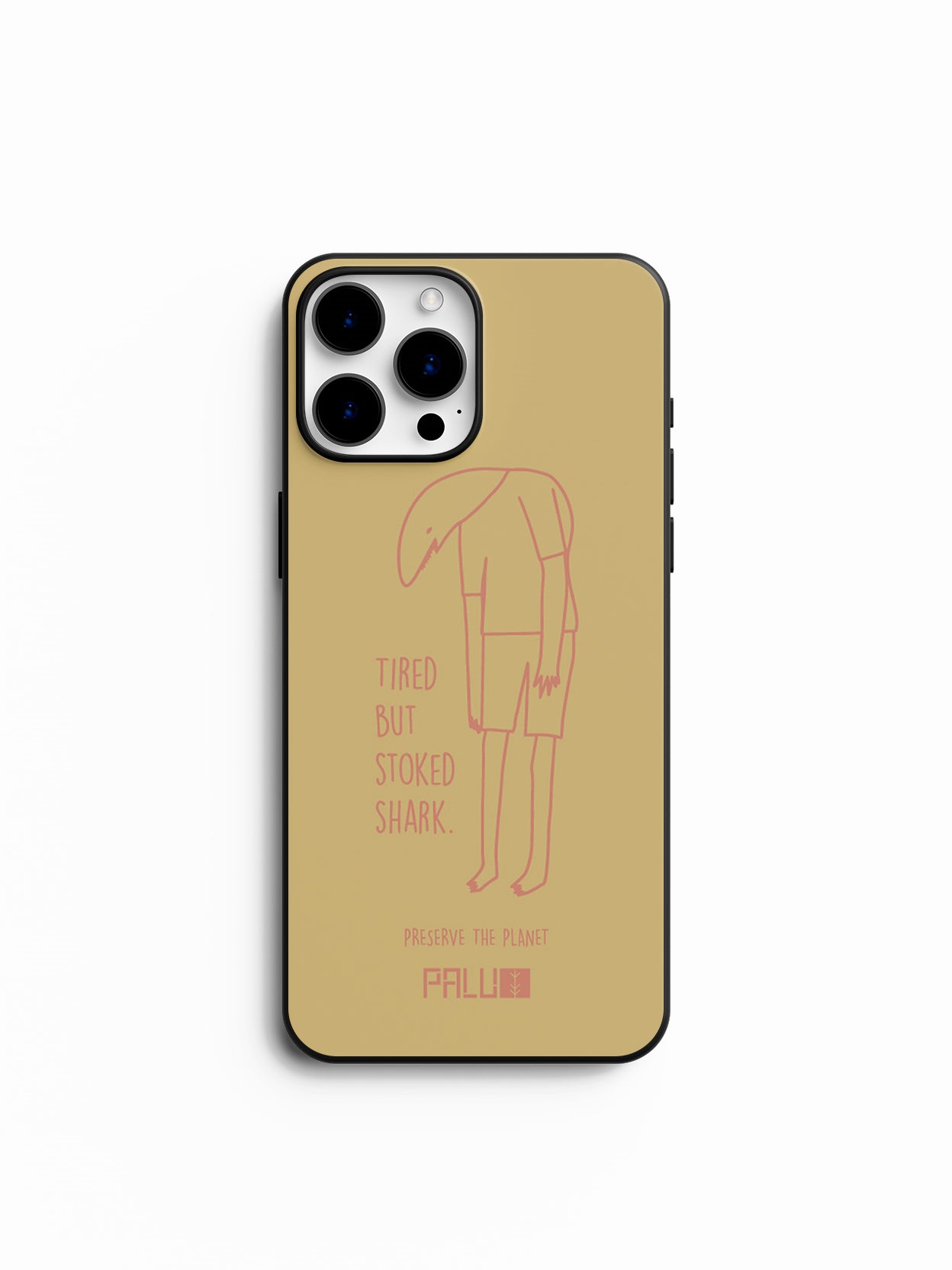 Capa iPhone Ilustrada Tired Shark