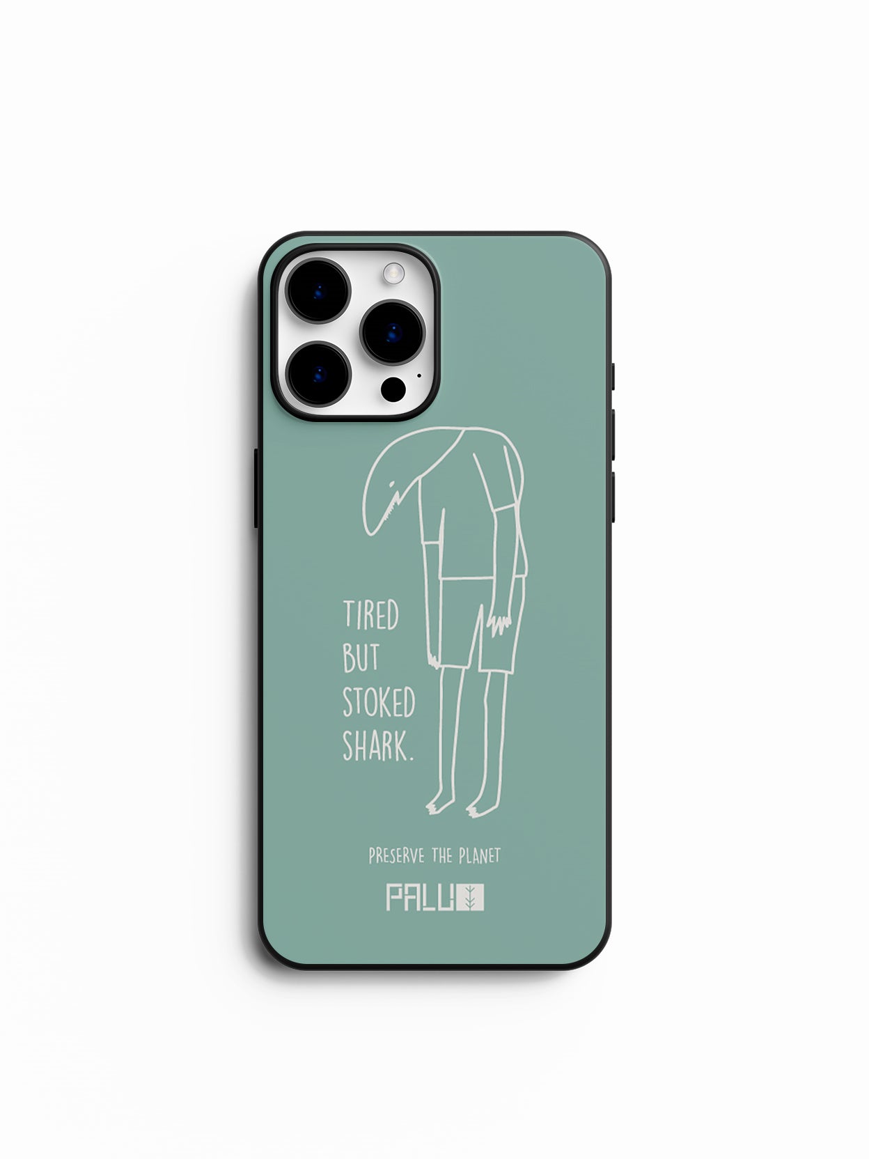 Capa iPhone Ilustrada Tired Shark