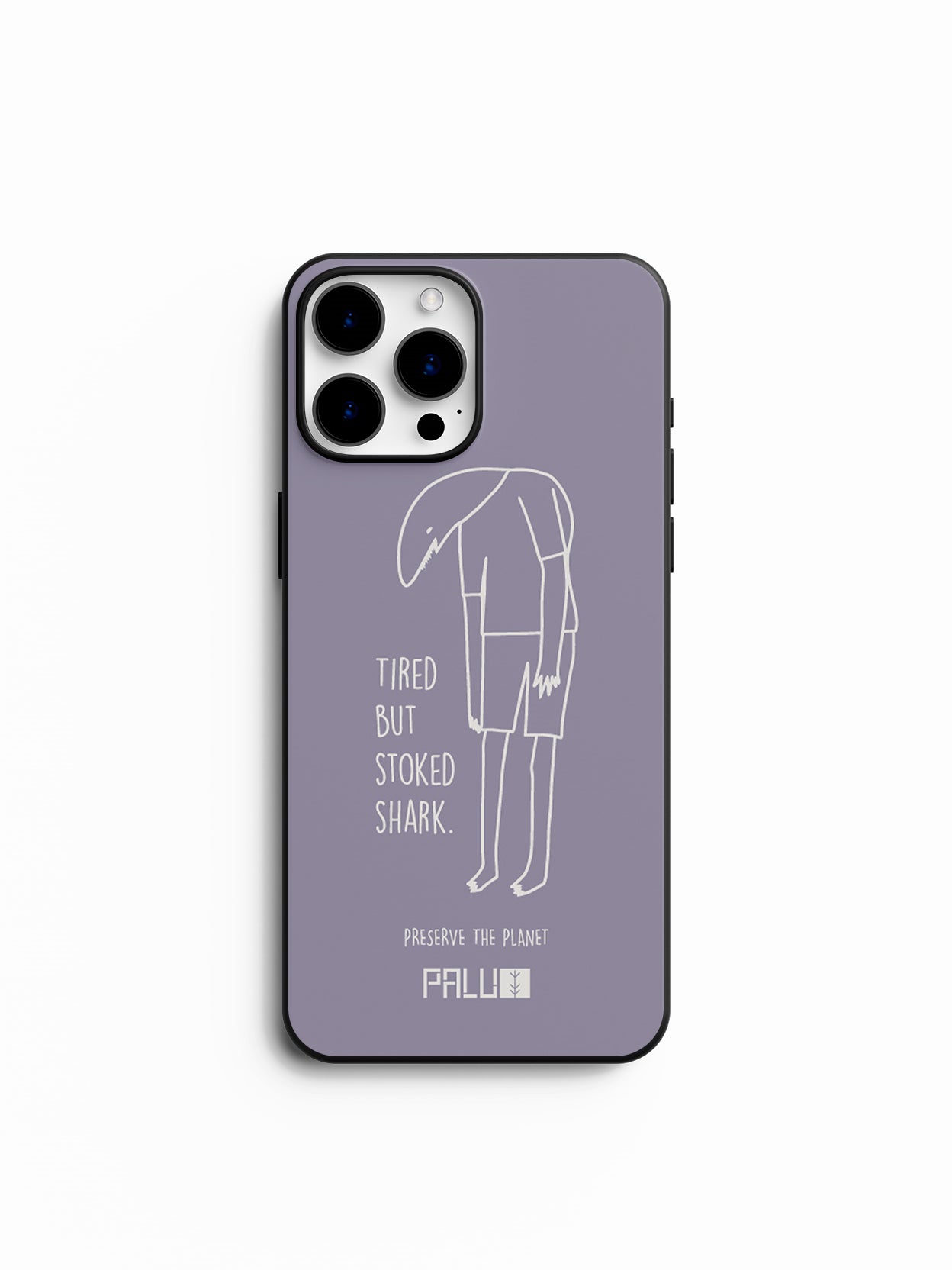 Capa iPhone Ilustrada Tired Shark