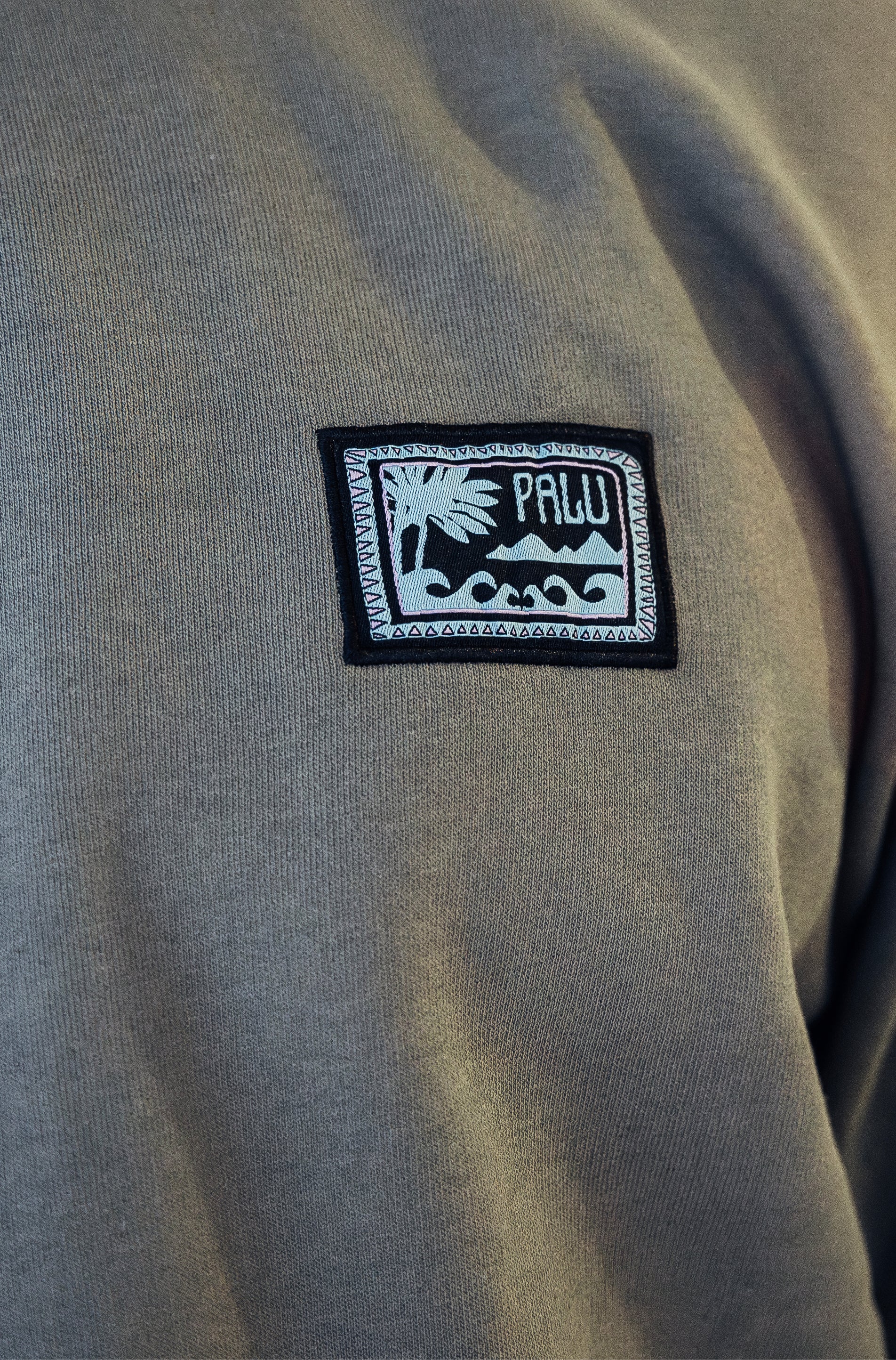 Sweatshirt Cropped Label Comfort