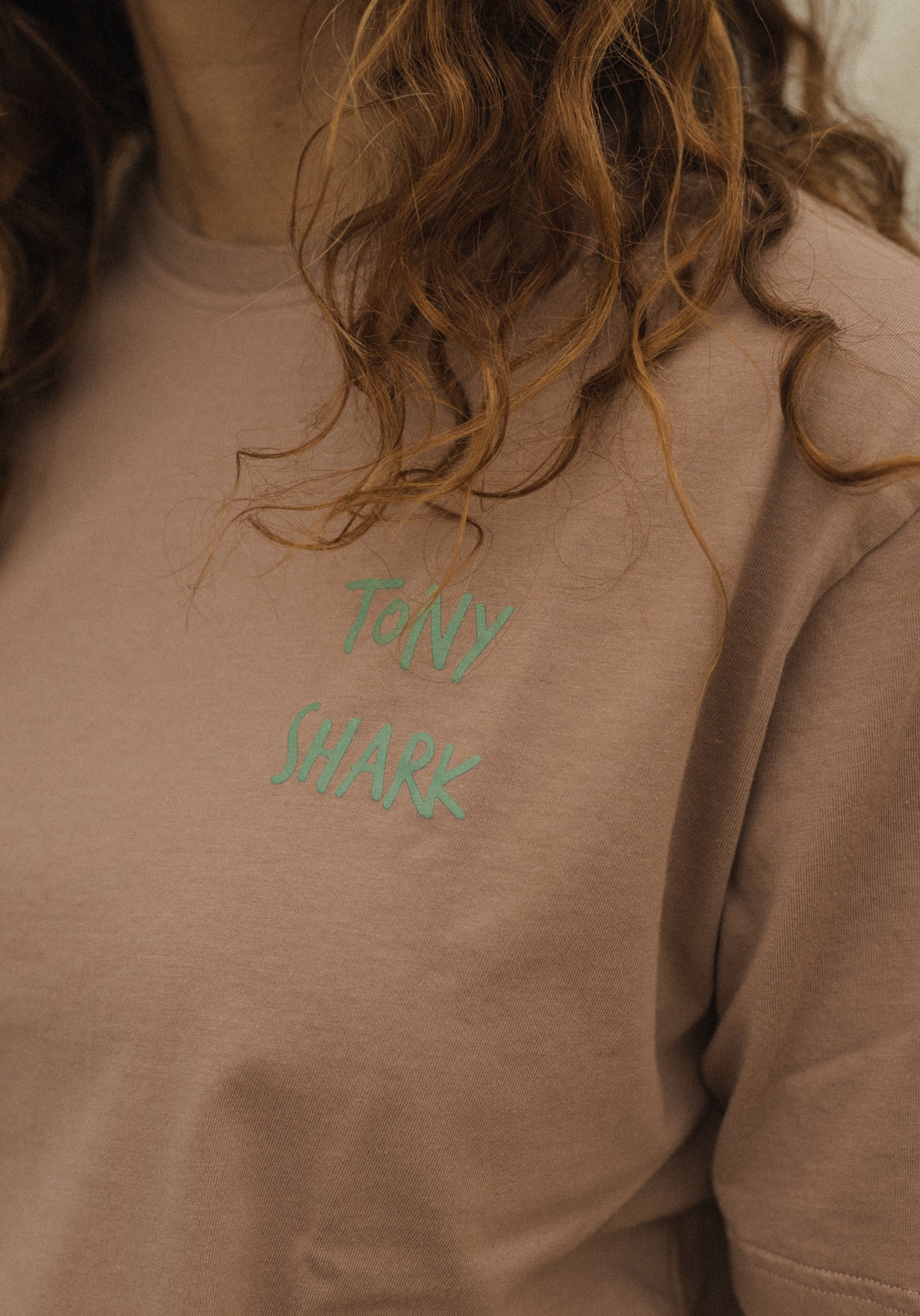 Old Pink Tony Shark Tee