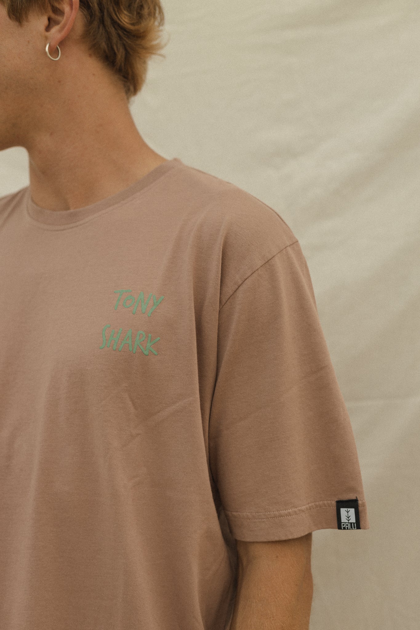 Old Pink Tony Shark Tee