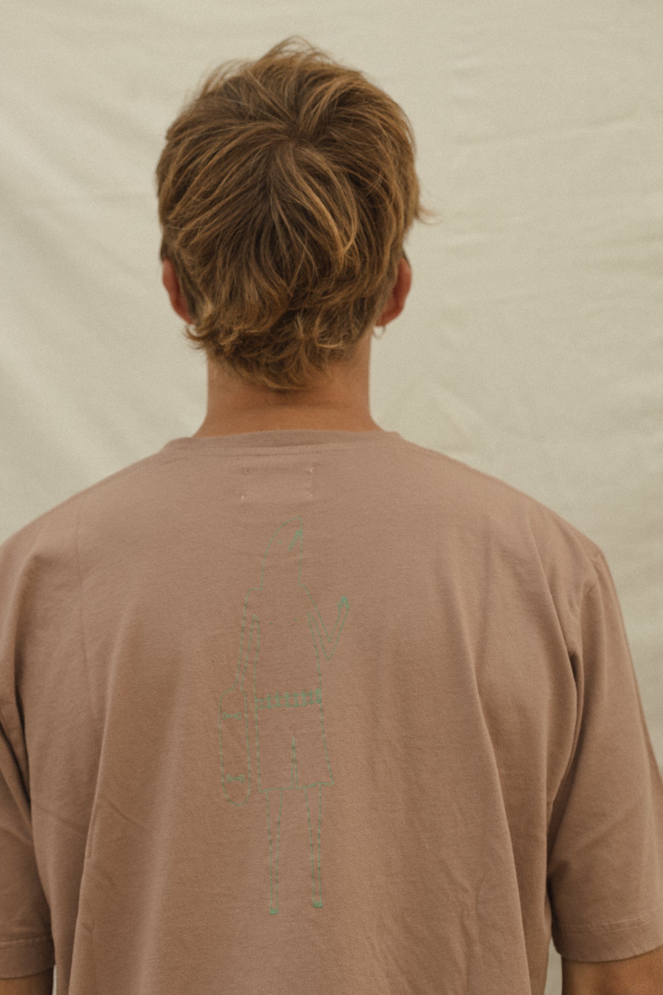 Old Pink Tony Shark Tee