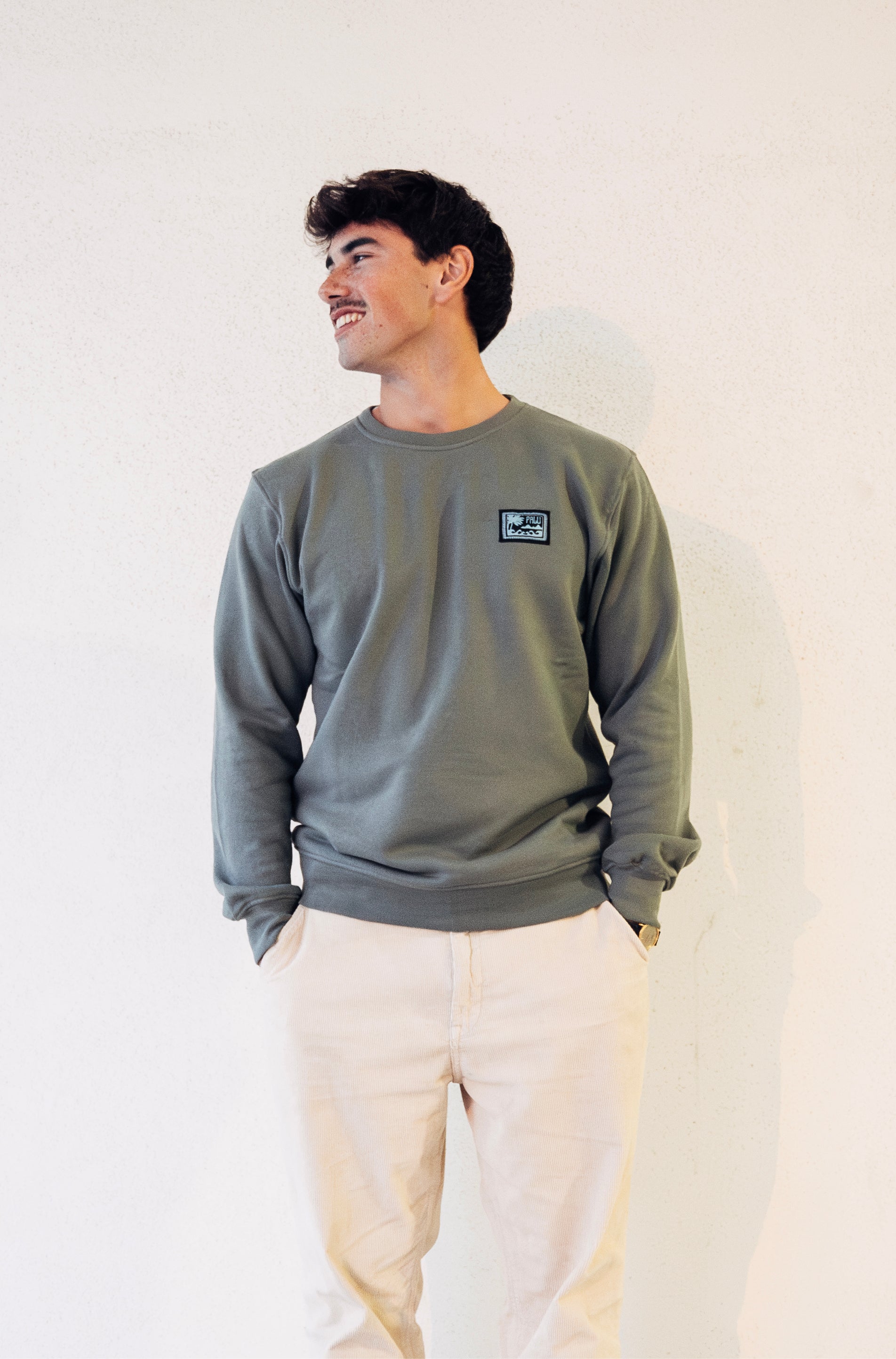 Sweatshirt Label Comfort Green