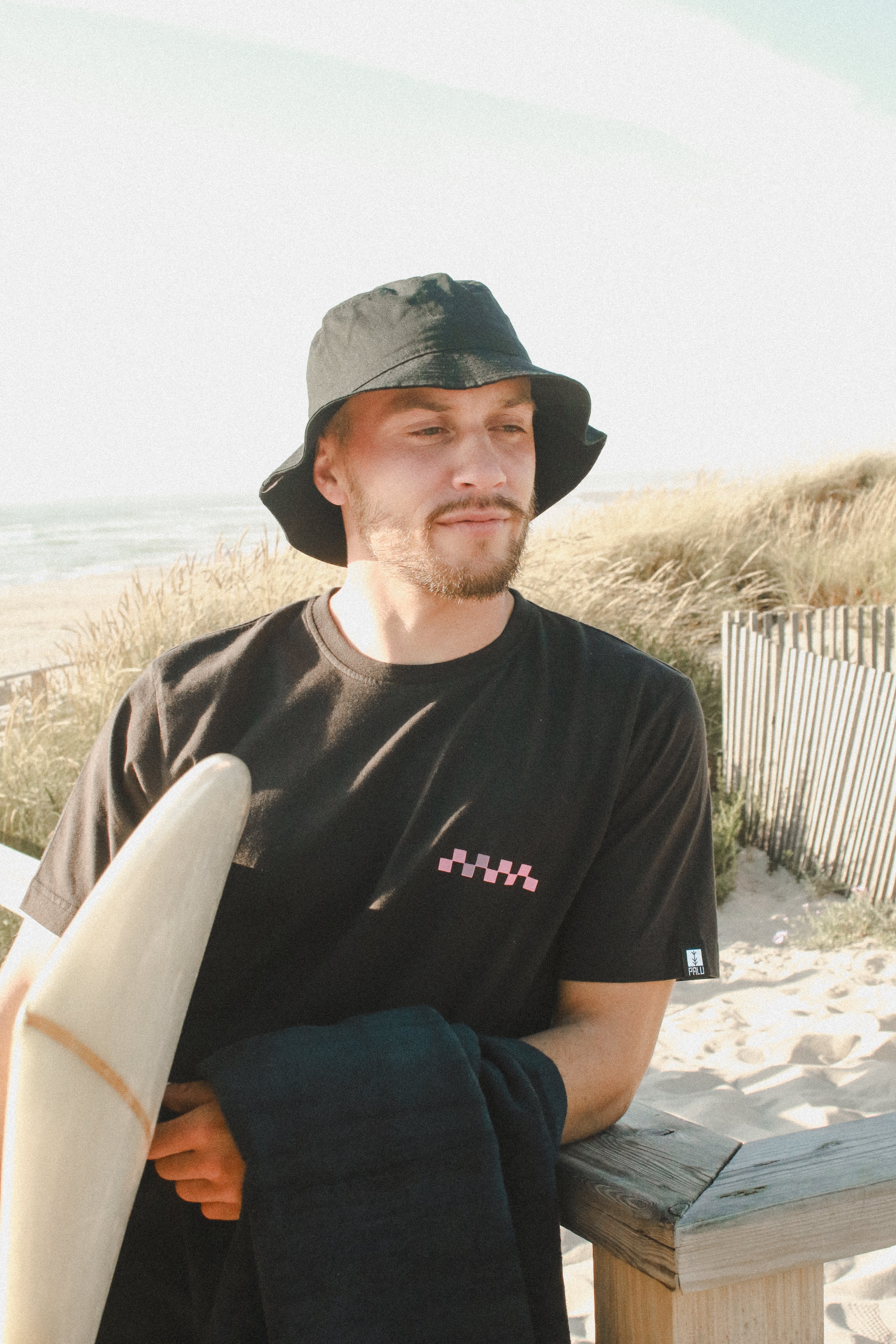 Retro Drop Black Tee
