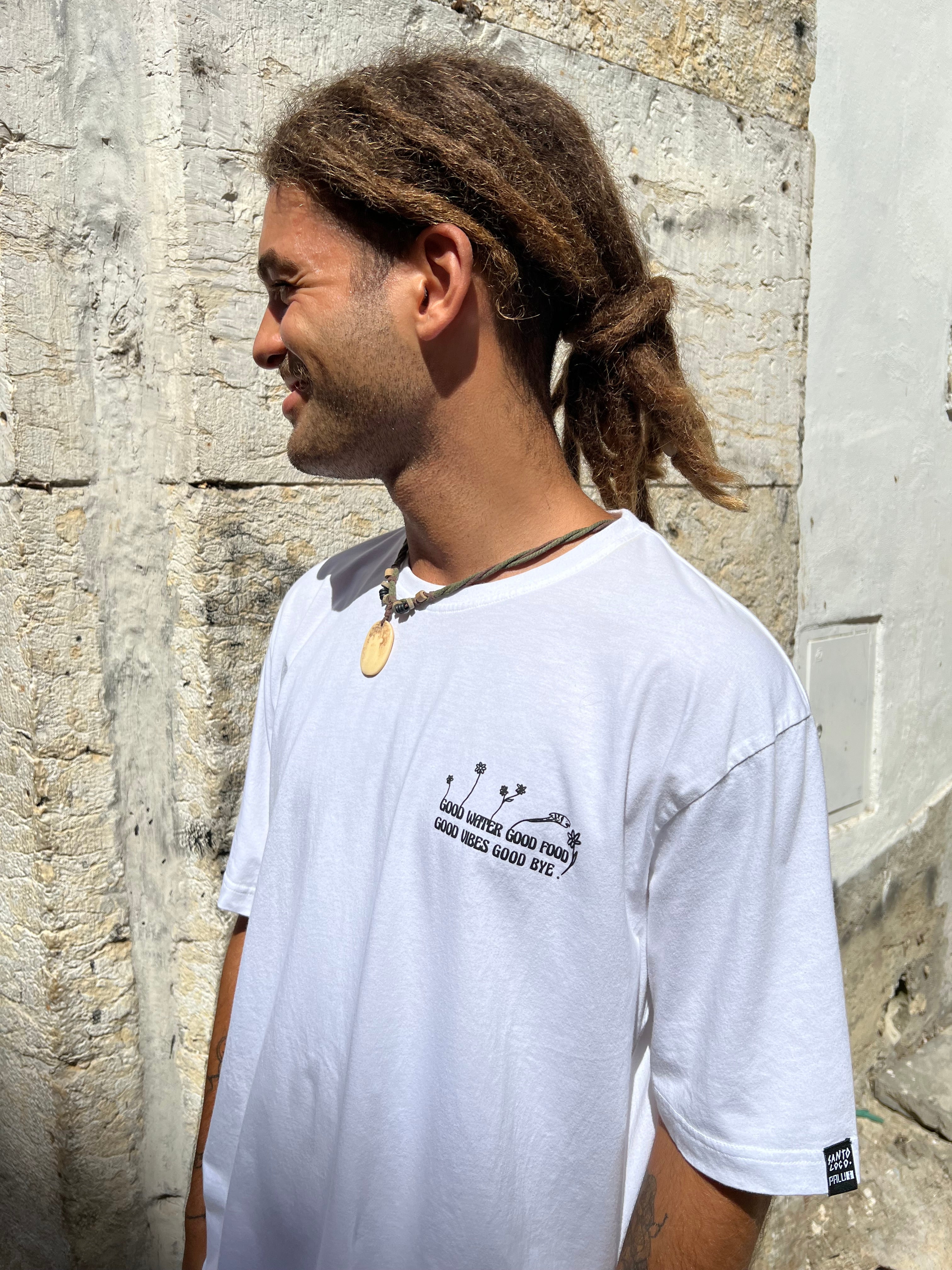 White Santoloco Tee