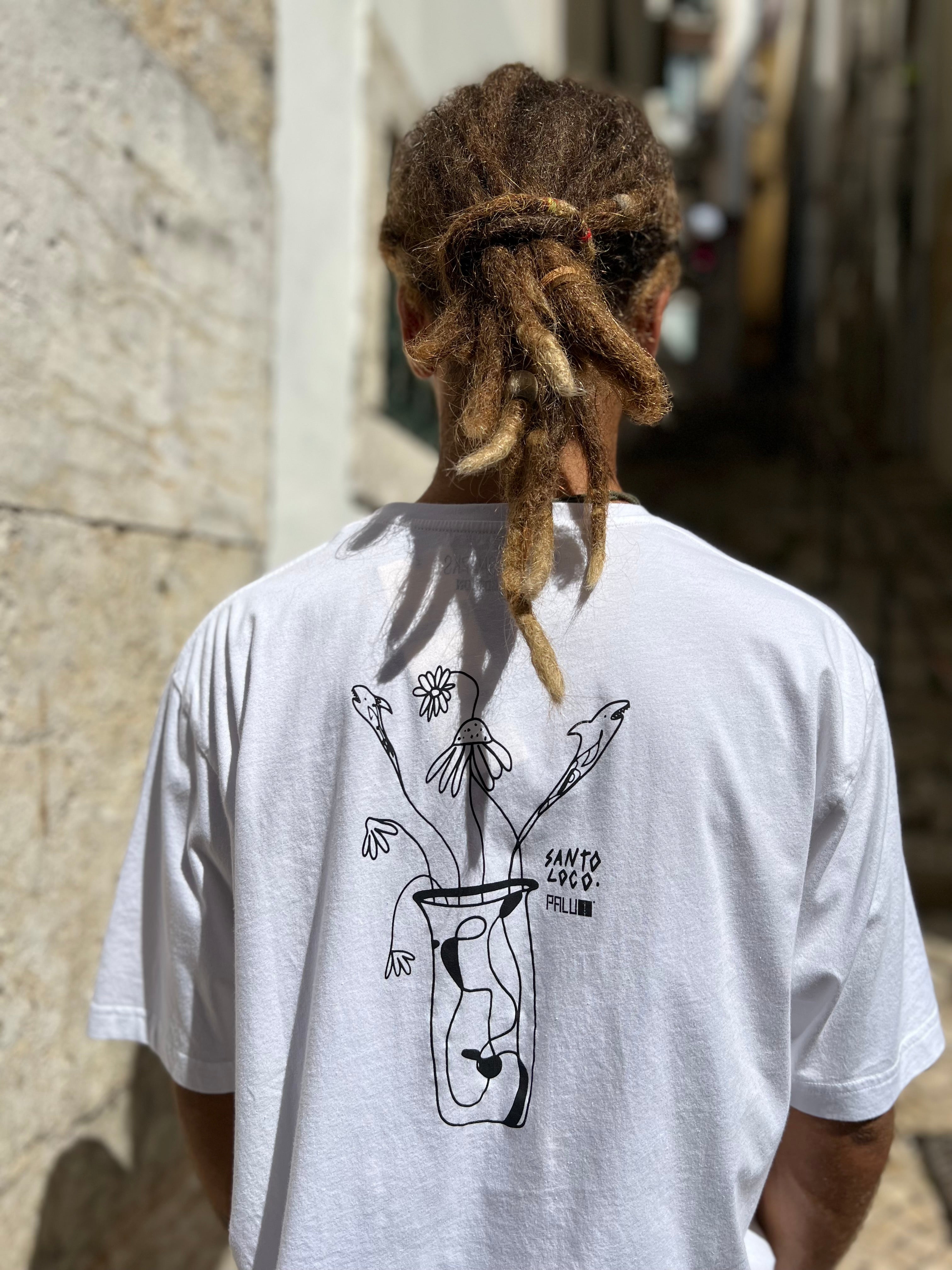 White Santoloco Tee