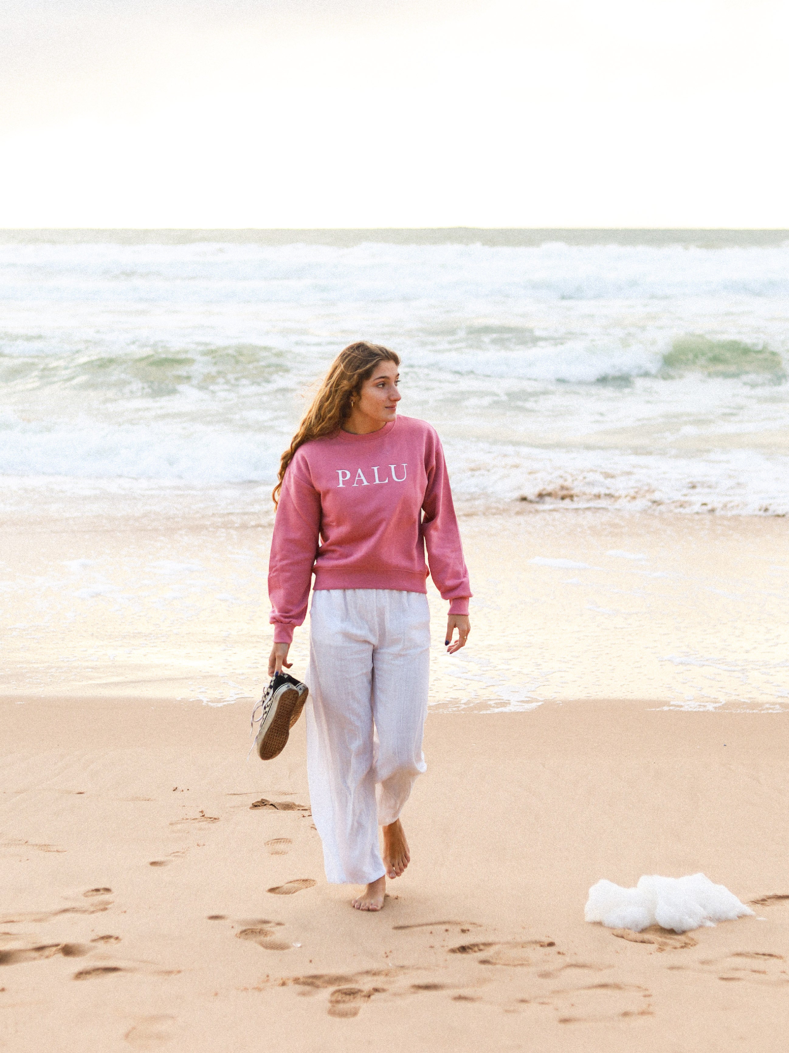 Crop Pink Sweatshirt