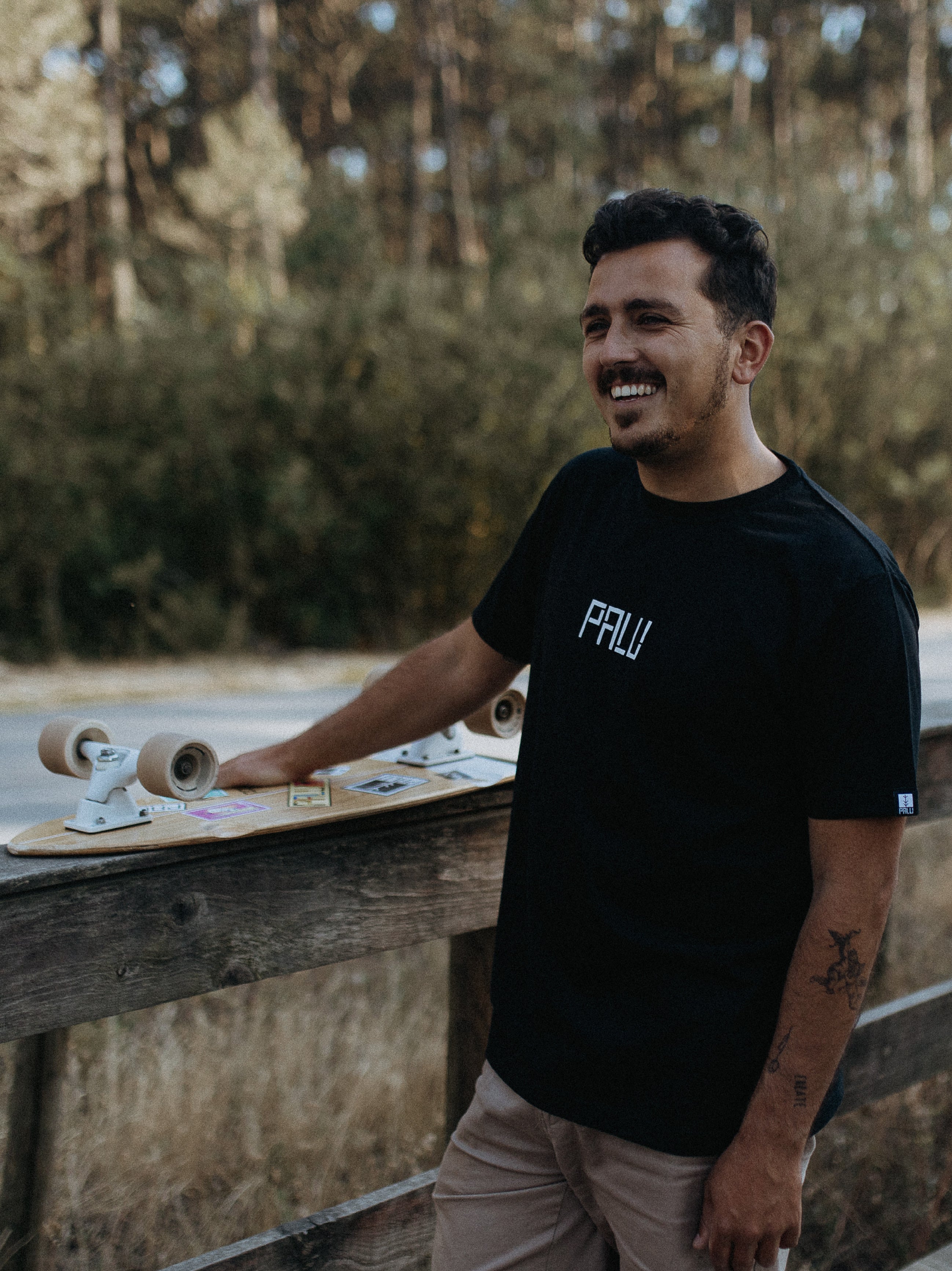 Black Travel Tee