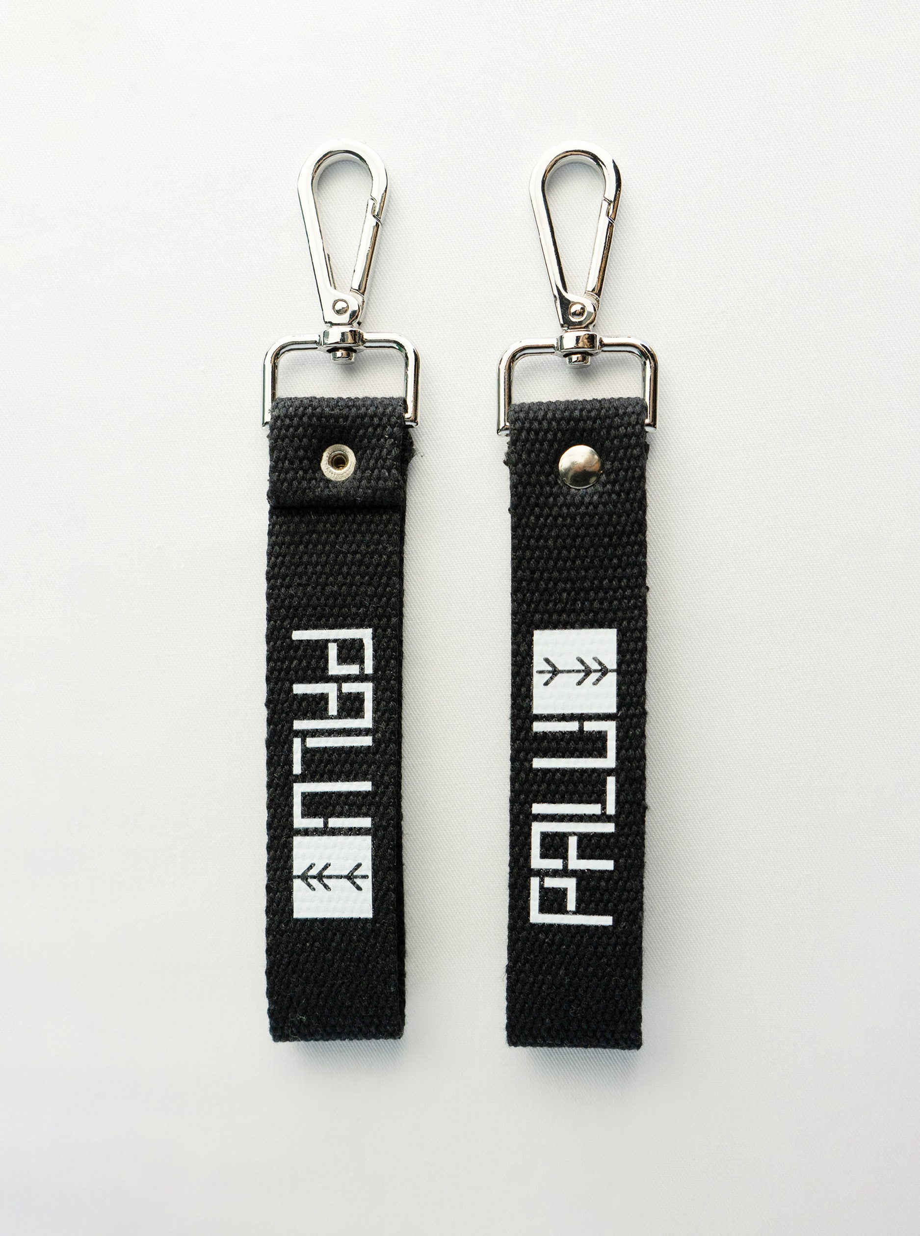 Palu Black Keychain