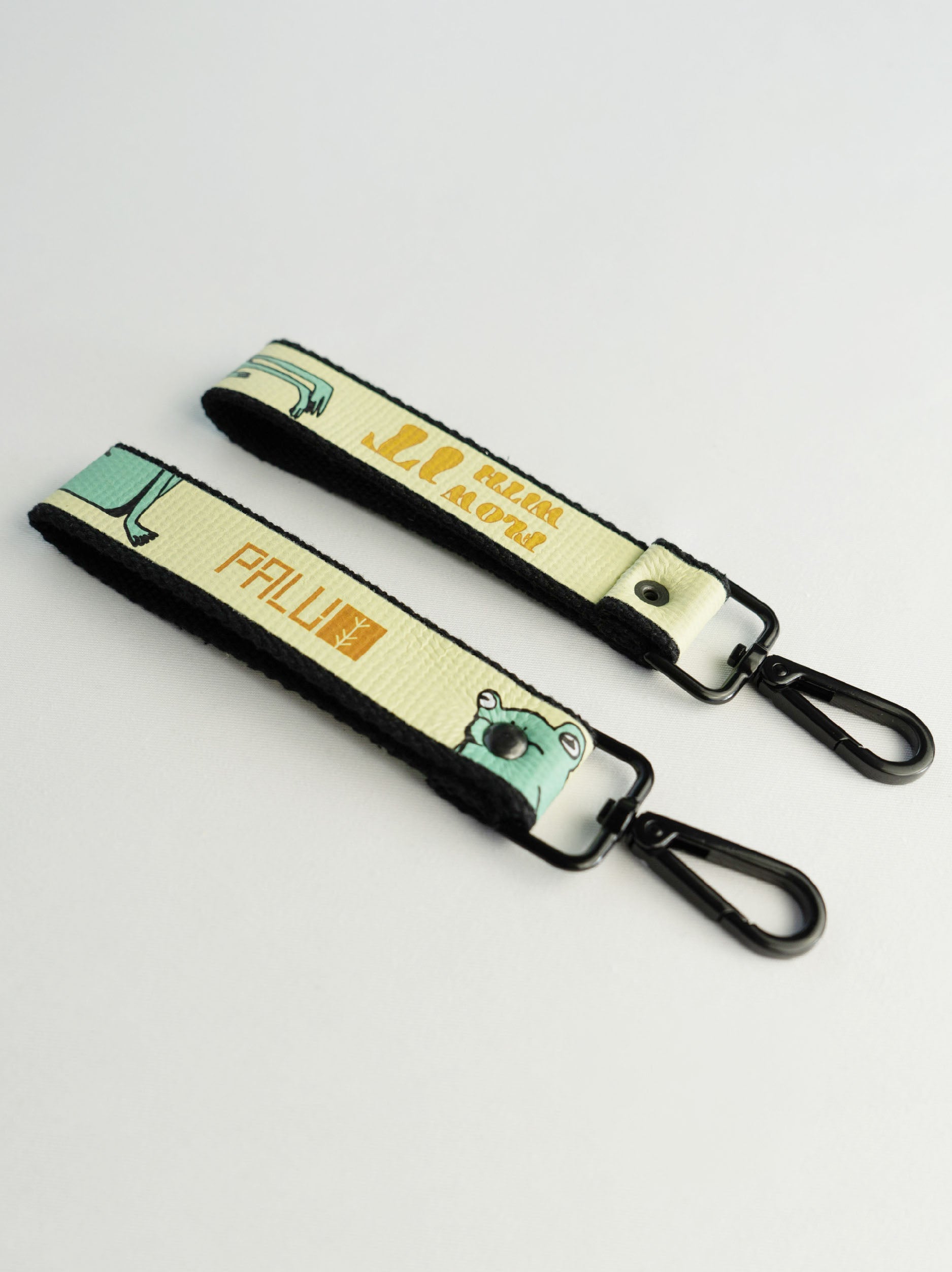 Illustrated Frog Keychain