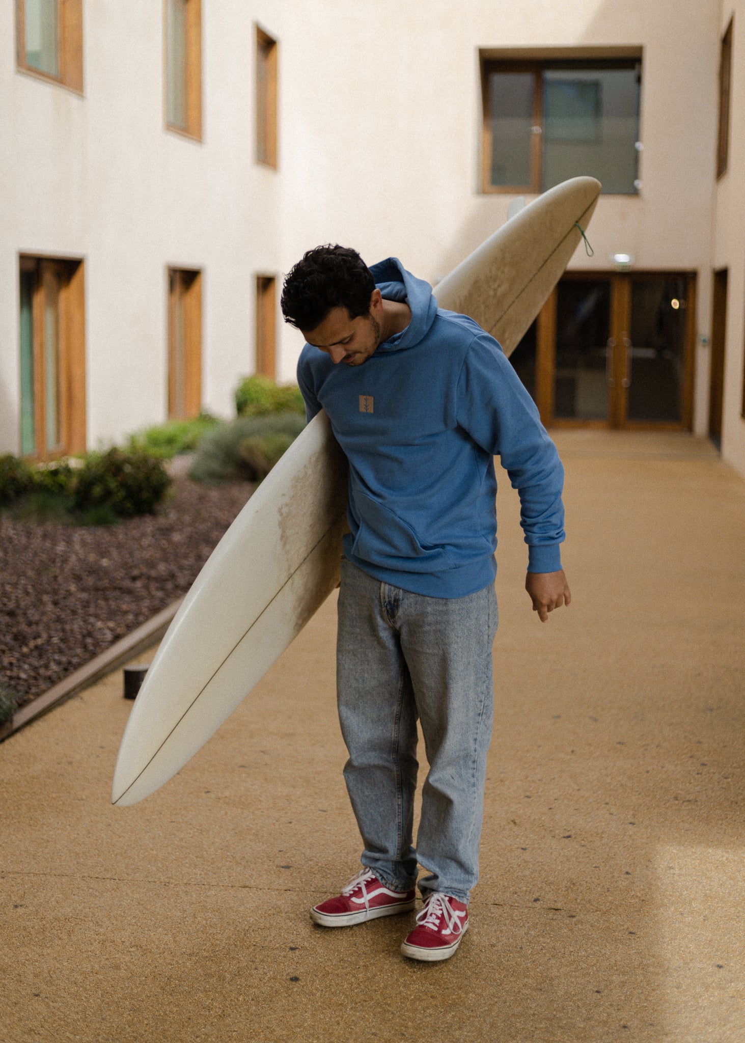 Coral Wave Hoodie