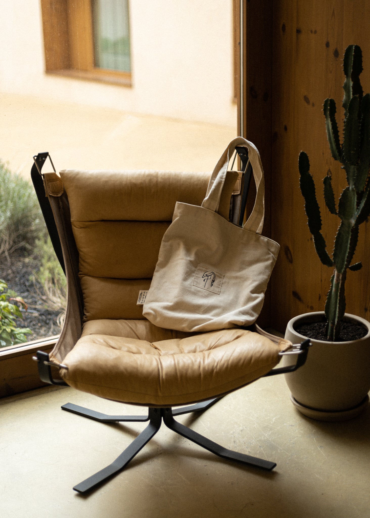 White Bombazine Tote Bag