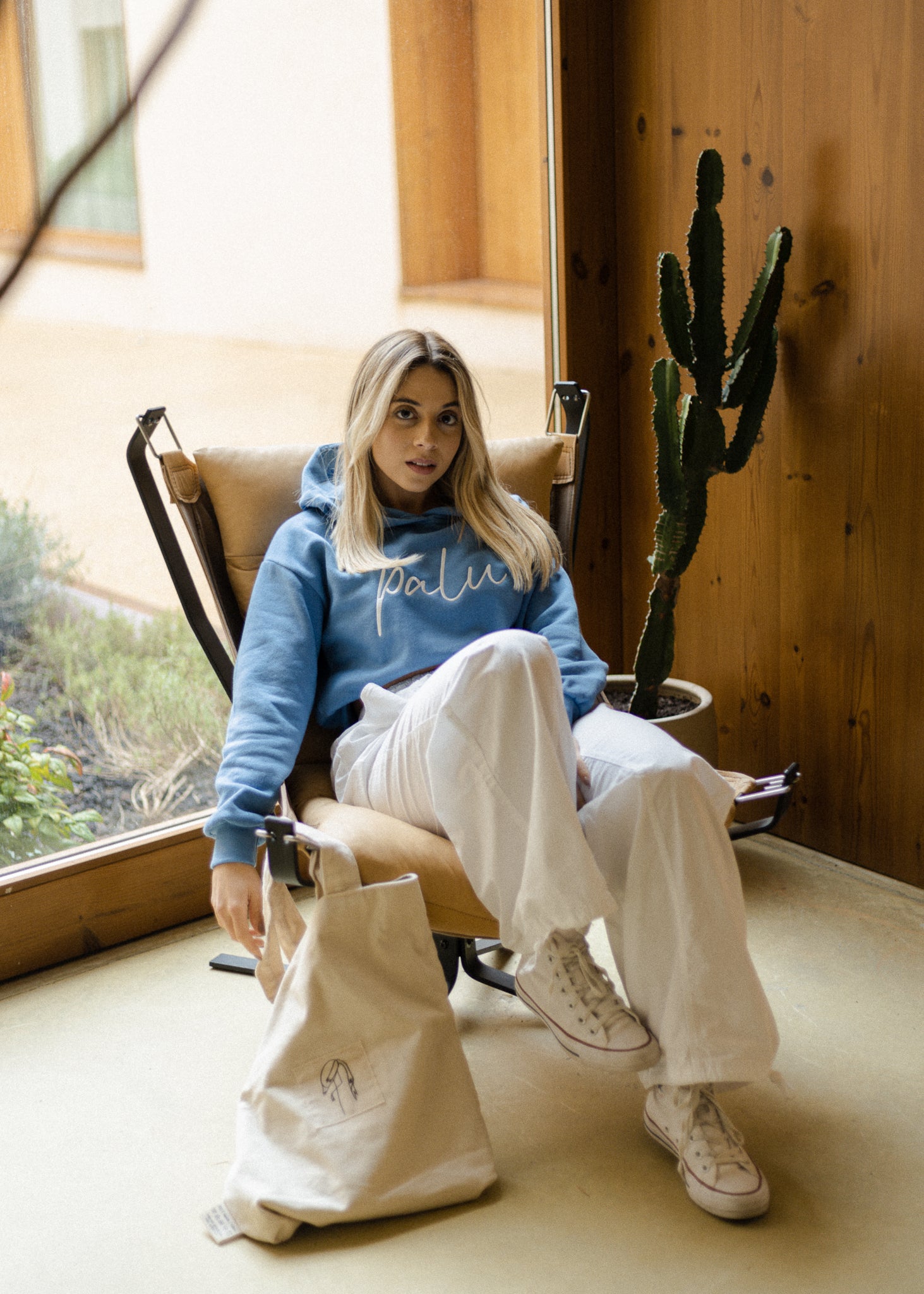 Boards Crop Hoodie