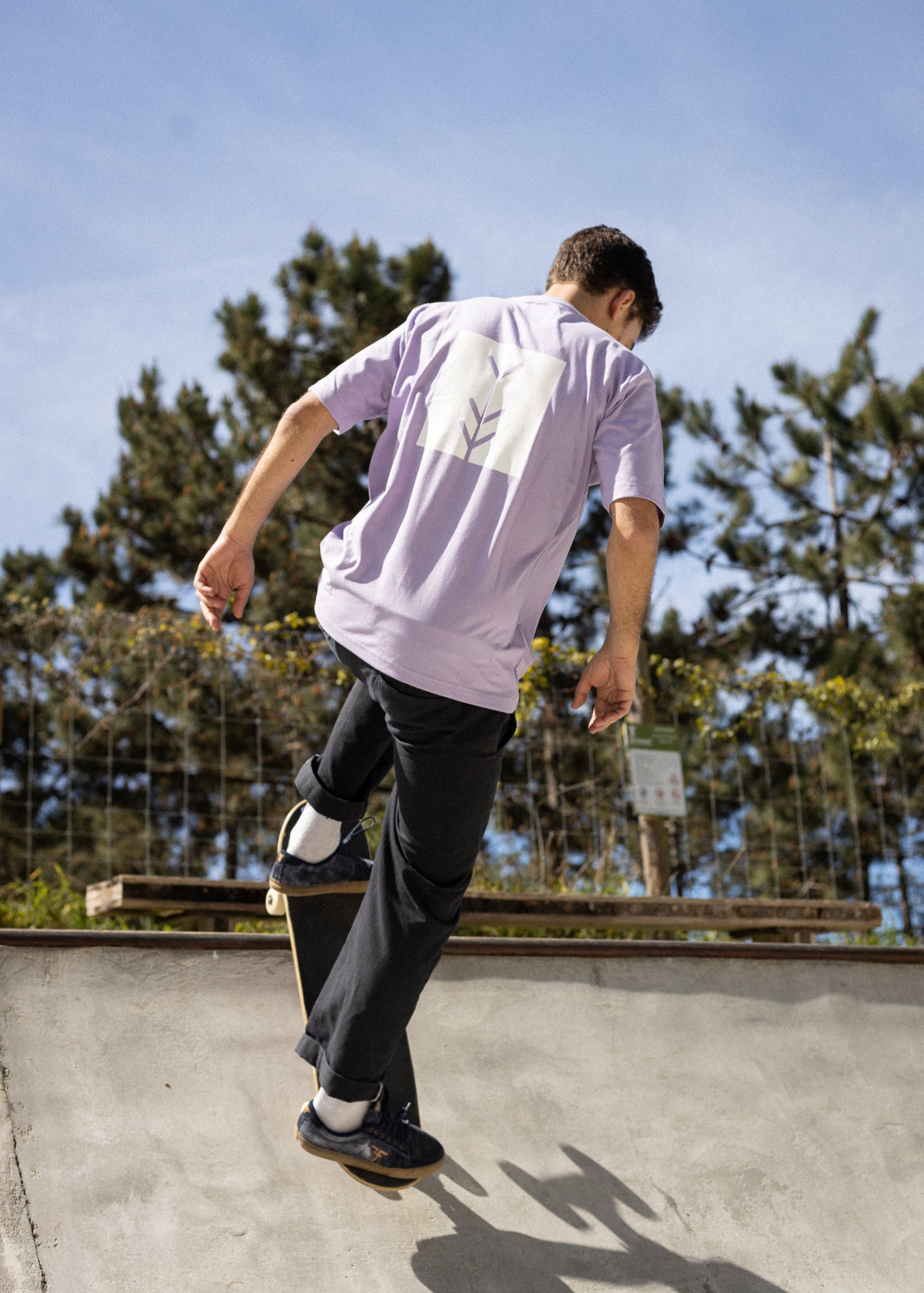 Lilac Travel Tee
