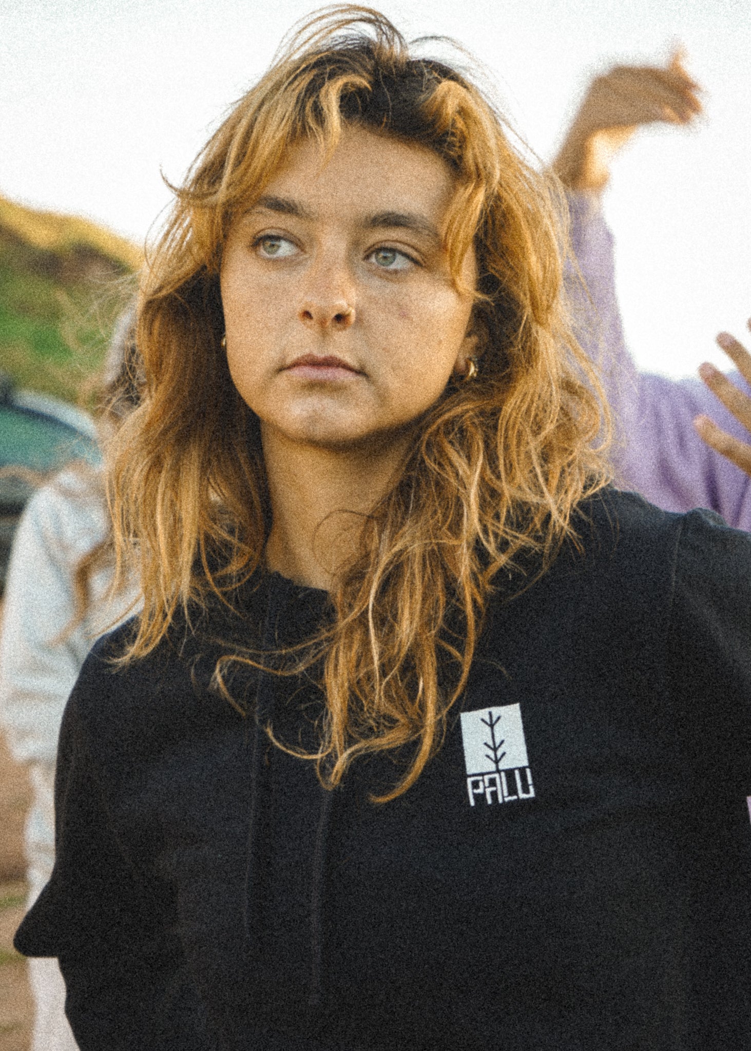 Classic Black Wave Hoodie