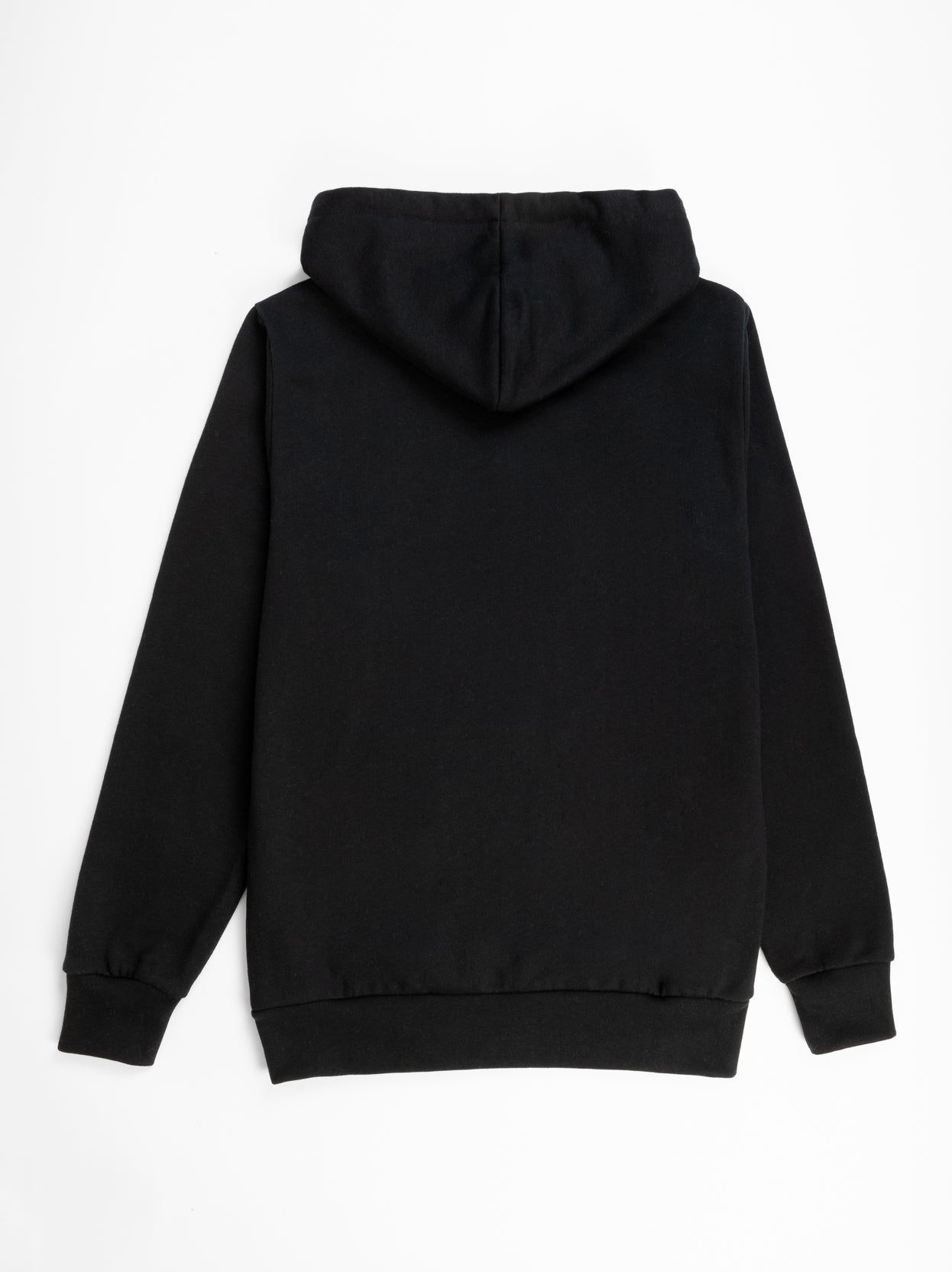 Black wave hoodie back