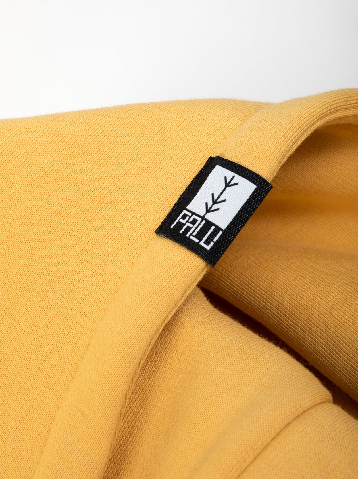 Yellow Hoodie hood