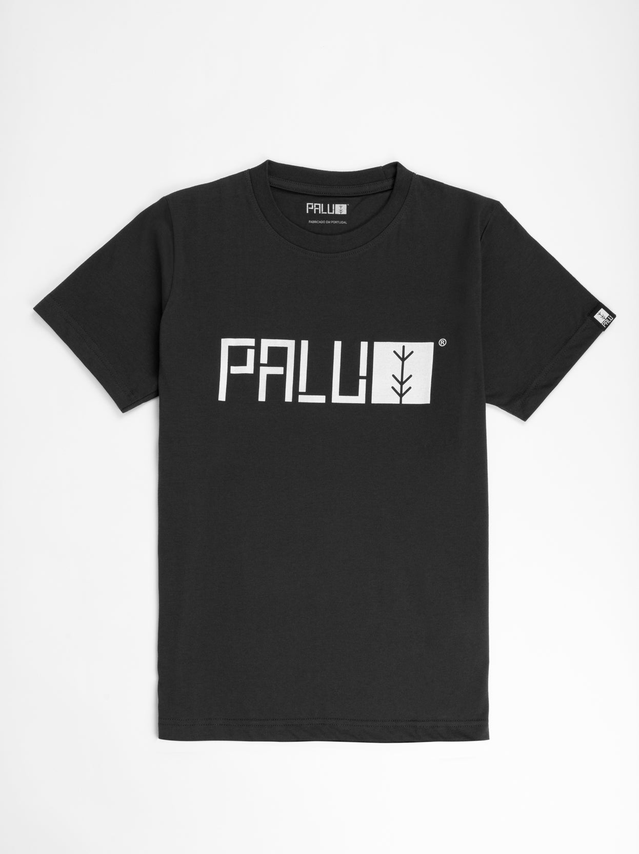 Dark grey classic tee front
