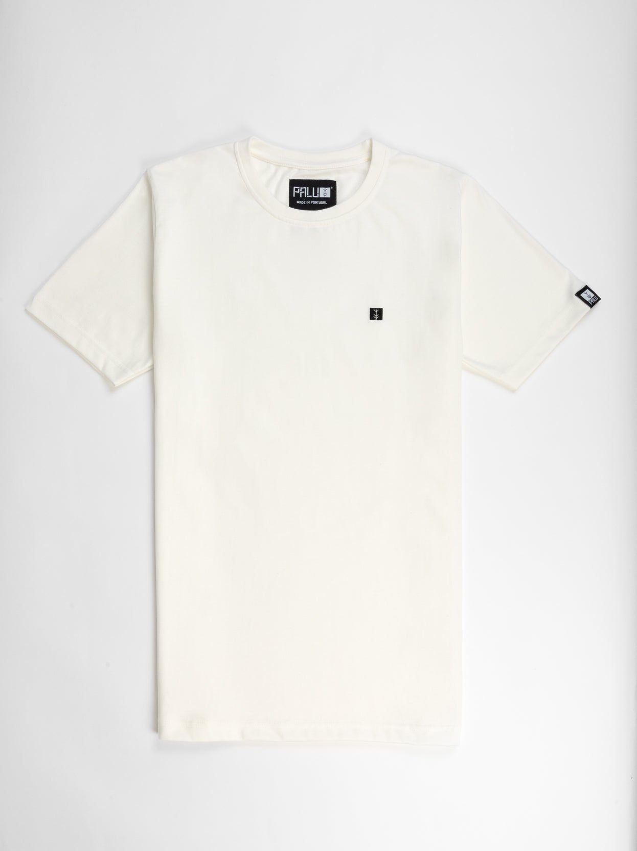 Off White Tree Tee front