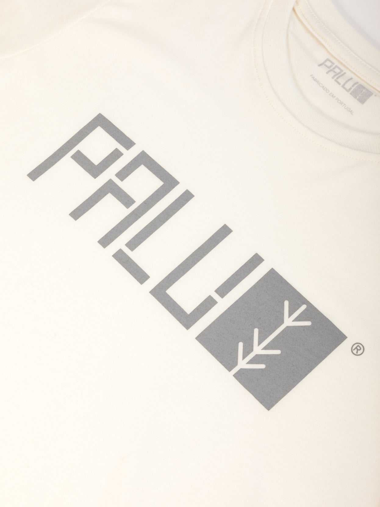 Off White Light Classic Tee logo