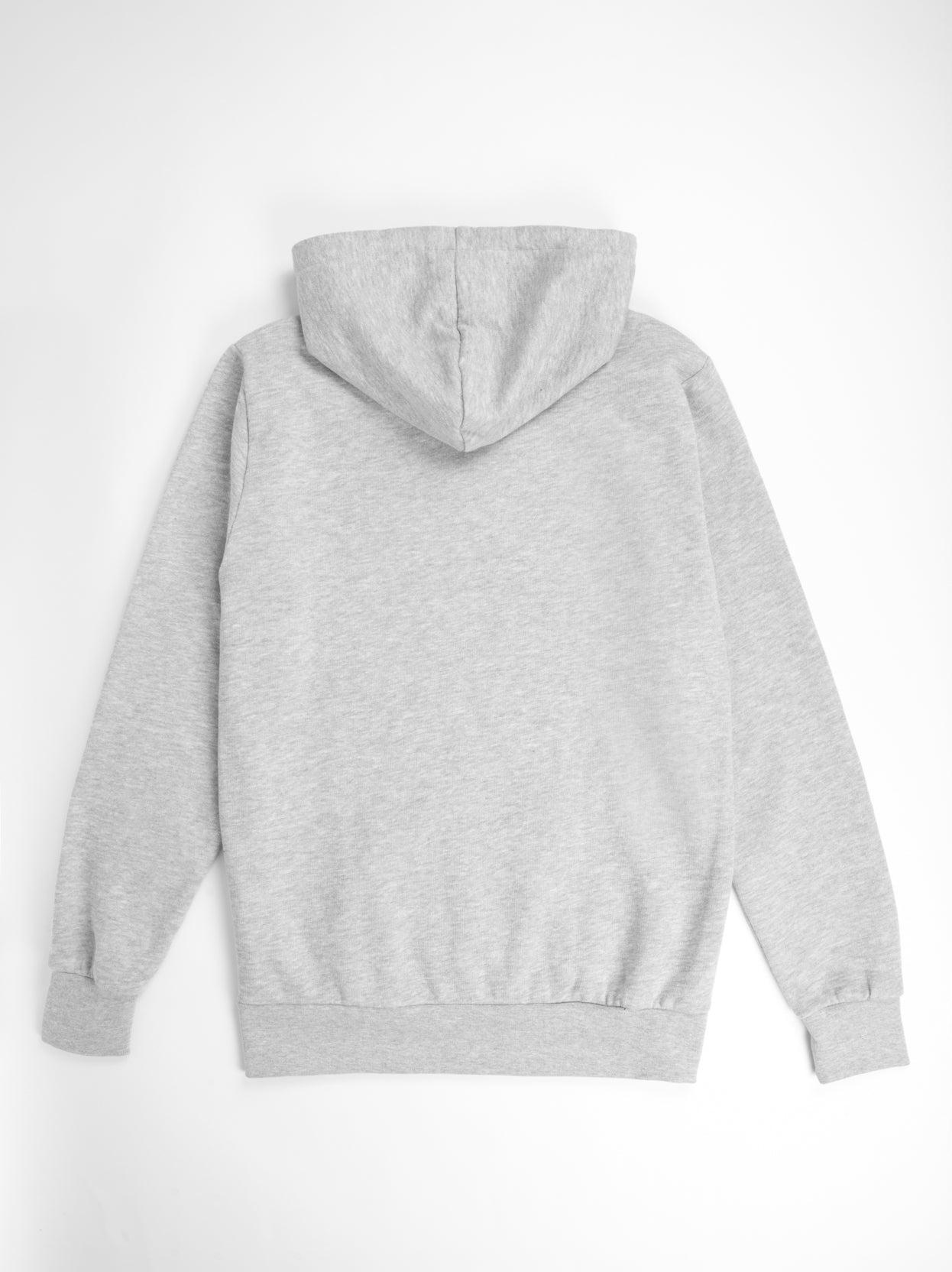 Grey Mix Wave Hoodie back