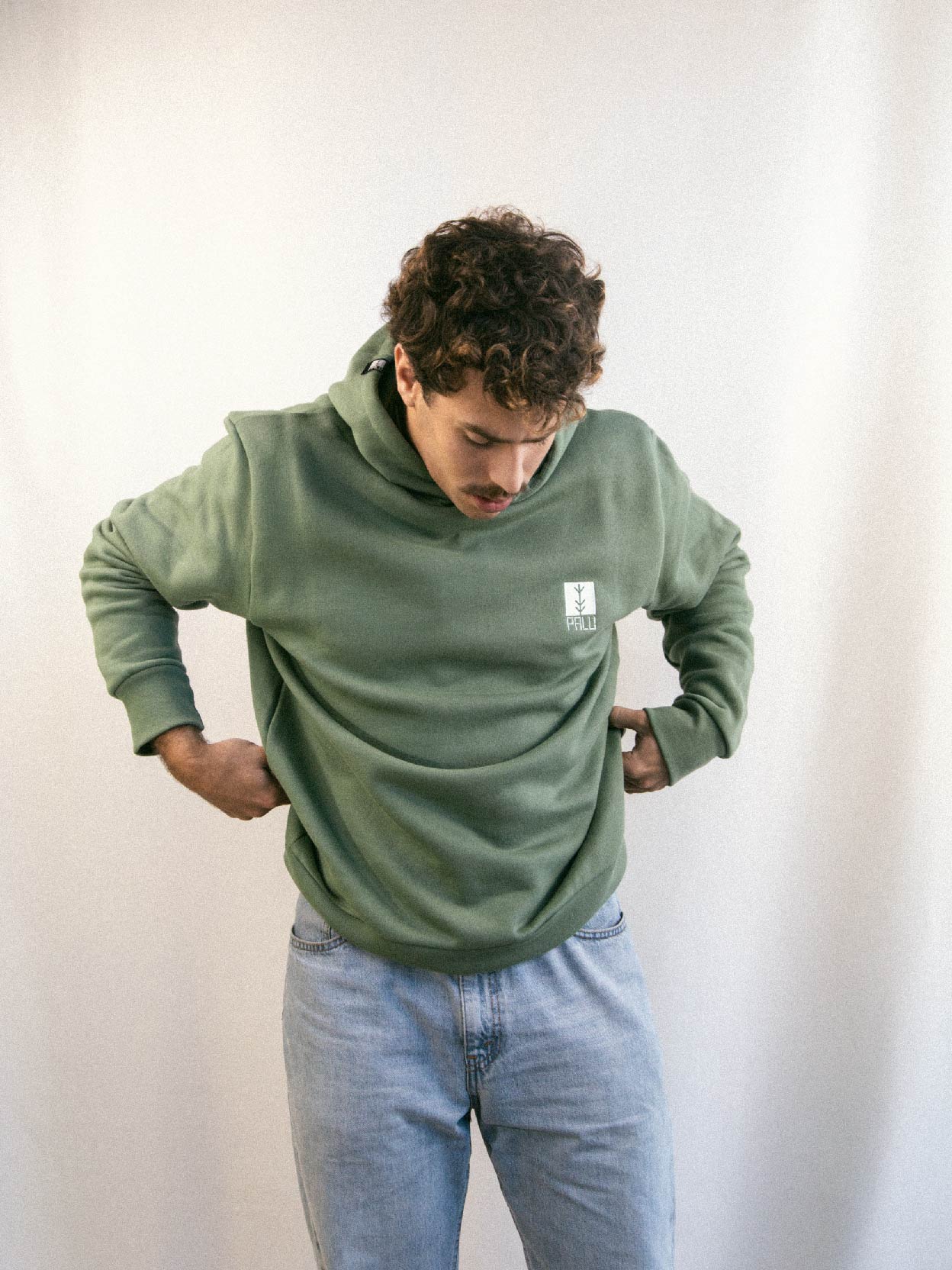 Salvia Hoodie masc model