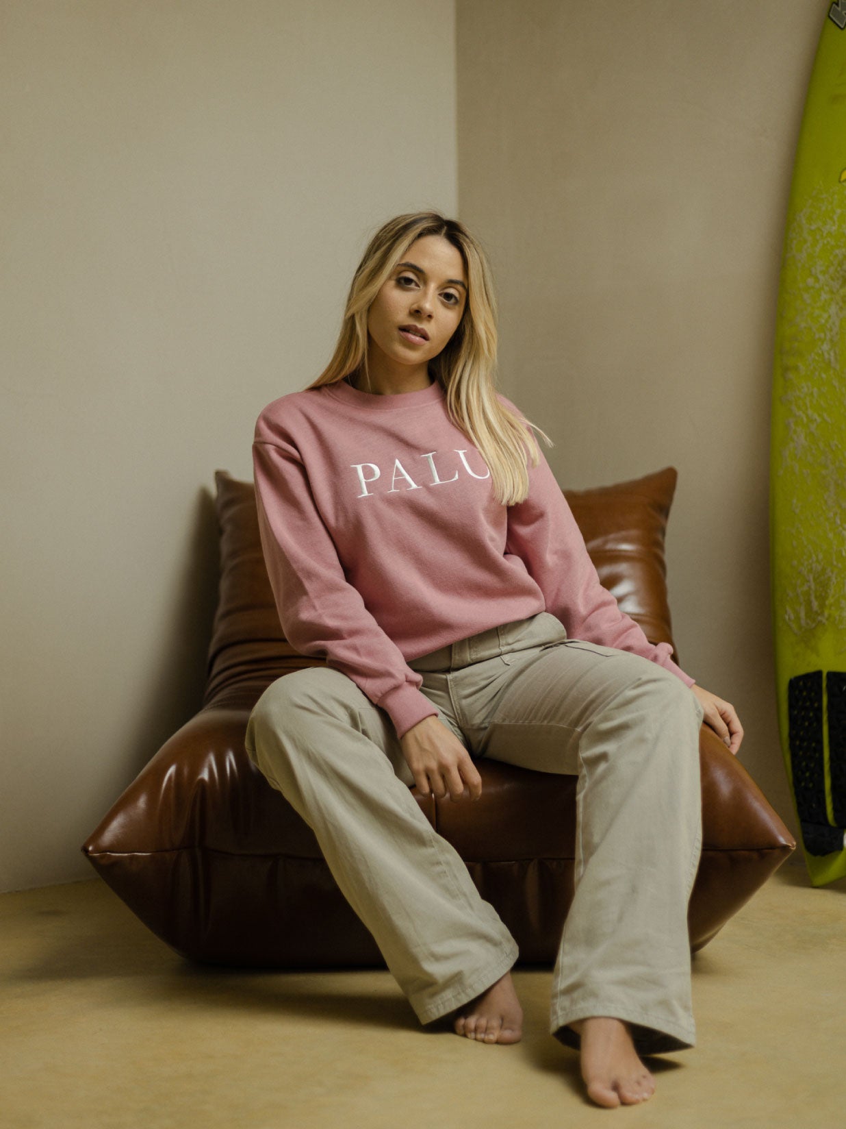 Crop Pink Sweatshirt