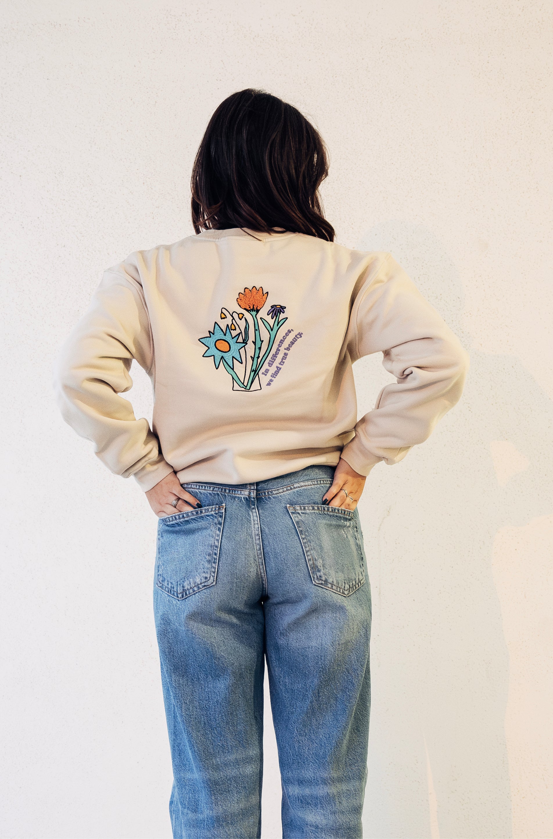 Sweatshirt Bloom Comfort Cropped