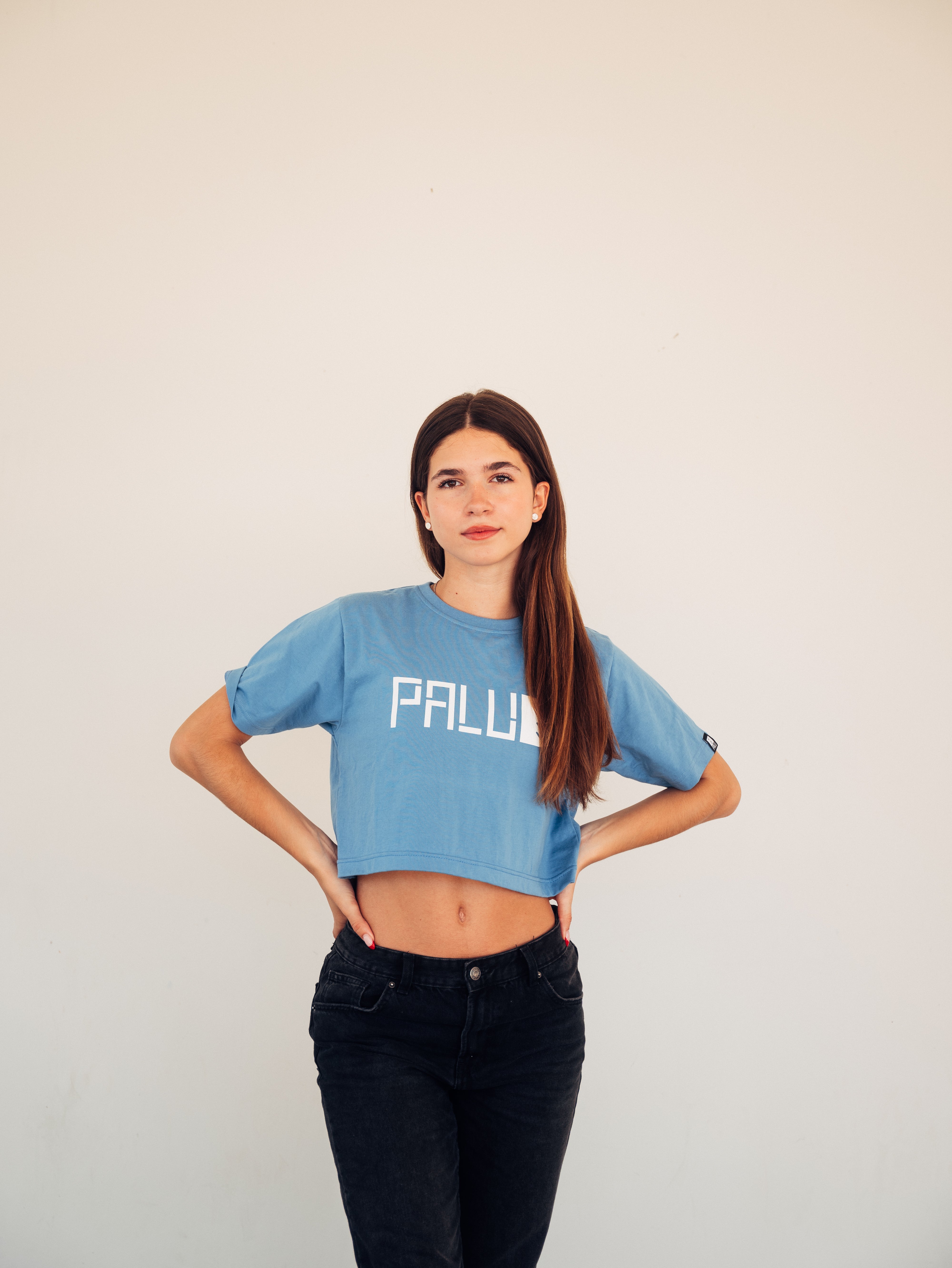 UPCYCLING TEE BLUE