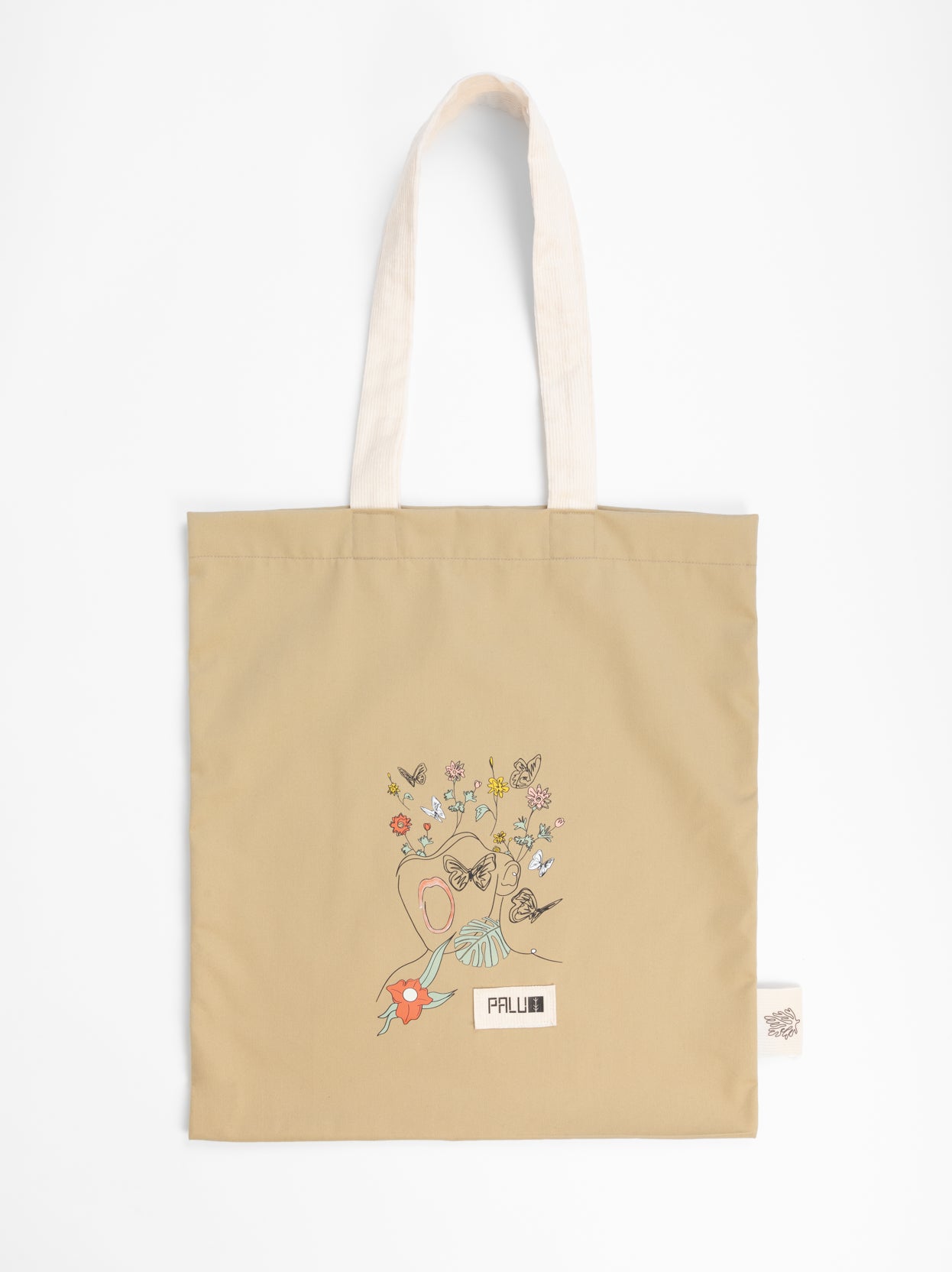 Butterfly Illustrated Tote Bag