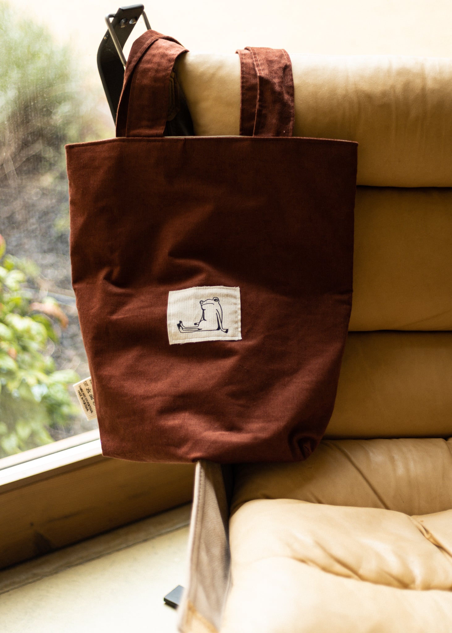 Bordeaux Bombazine Tote Bag