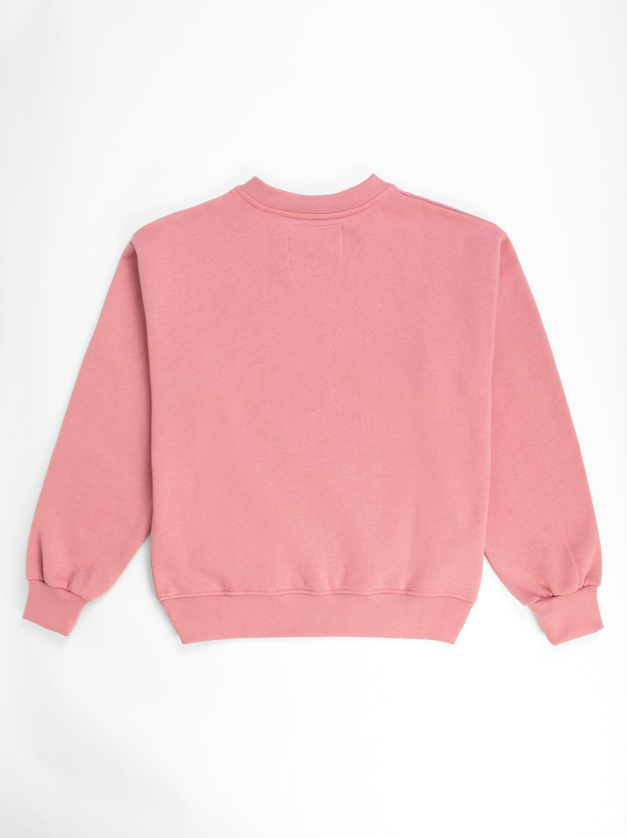 Old Pink Cropped Sweatshirt back